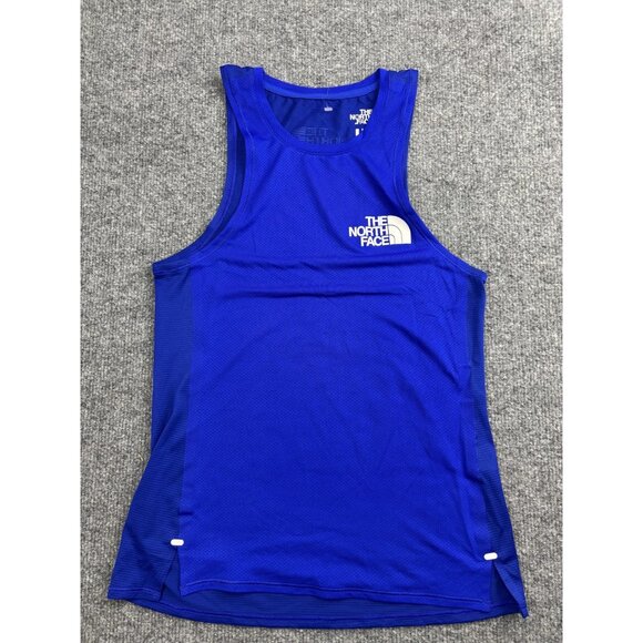 The North Face Shirt Womens XS Blue Summit Series Tank Top Racerback Running - Picture 1 of 5